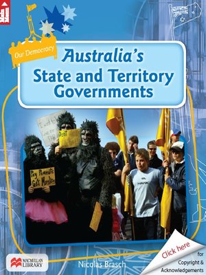 cover image of Our Democracy: Australia's State and Territory Governments